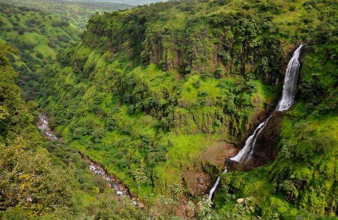 Thoseghar Waterfalls in Maharashtra