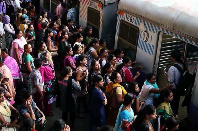 Mumbai Train Rush