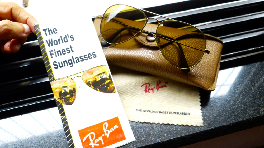 My First Love – My Ray-Ban Aviator Sunglasses | India Destinations